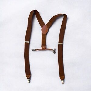 Nordstrom Brown Suspenders
